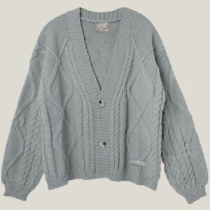Taylor Swift The Tortured Poets Department TTPD Grey Cardigan M/L